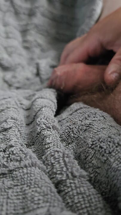 Edging my thick cock