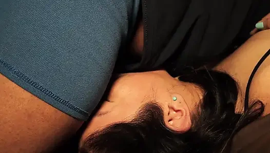 Минет и попка в горло