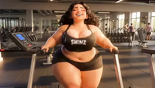 Dari gemuk & diabaikan untuk menggoda kontol semok ep2 hari gym pertama & menggoda dimulai