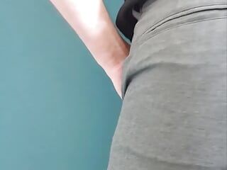 An ftm with a dream ass excites his boss by sending him videos