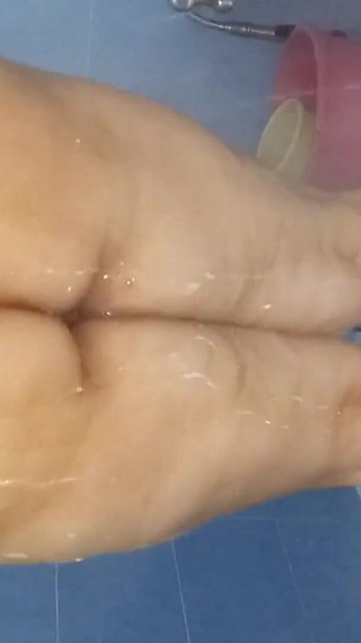 Powerful moment from "GORGEOUS BBW DESI SEXY CHUBBY BHABHI NETU NUDE BATHING WITH HOT WATER SHOWER"