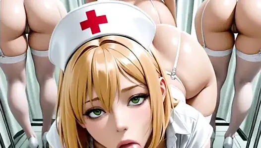 Anime Hentai - dengan wanita di rumah sakit