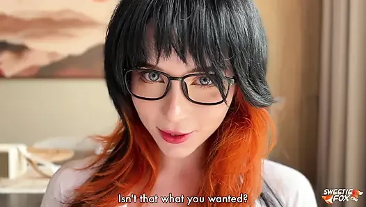 Chef fickt Sekretärin hart ohne Gleitmittel - blowjob unter dem schreibtisch und heißes anal am arbeitsplatz - sweetie fox