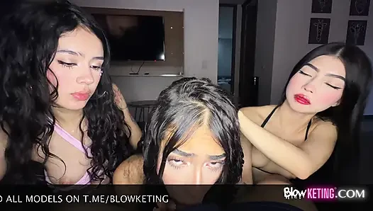 Ich ficke 3 schöne 18-jährige kolumbianer im doggystyle