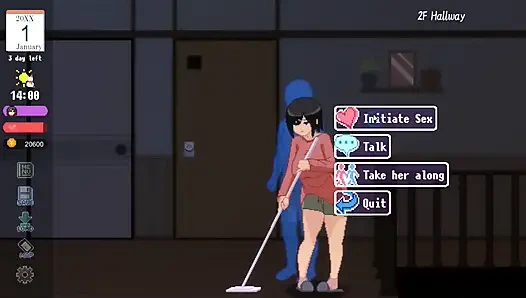 Hentai Game – Busty Big Boobs & Thick Ass Babe Hardcore Sex Scene in Winter