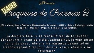 Dominare feminină franceză Joi | Dacă îmi acoperi cu, îți voi lua virginitatea