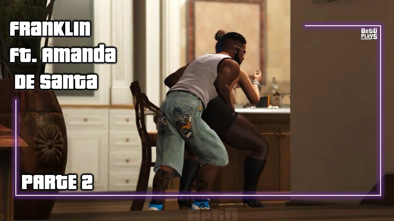 GTA V Η Amanda παίρνει τον Franklin μέσα στο σπίτι του Michael (Μέρος 2)