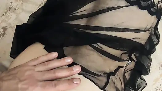 Reifes 40-jähriges paar filmt amateur-porno zu hause