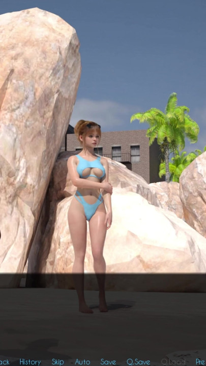 Happyly Ever After de la Escovic Games - Sex pe plajă cu mare și neagră prieten și soț 4