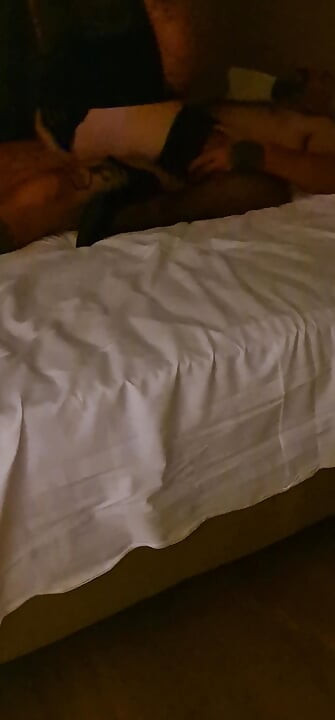 I fucked his cock as he likes.