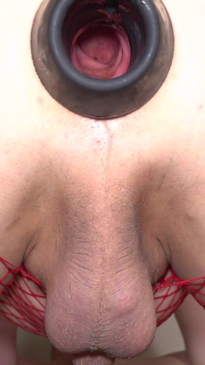 Unforgettable moment from "Inserting tunnel plug into anus and expand. #4"