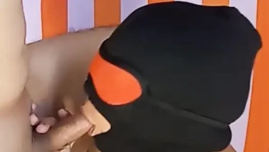 Blowjob bertopeng dewasa
