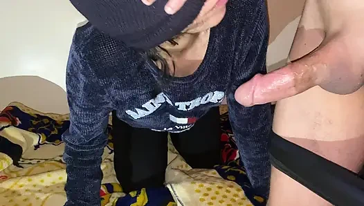 Мой сводный алжирский трахал меня, пока я не испытывает оргазм, арабское любительское видео Salma, бесплатное секс-видео