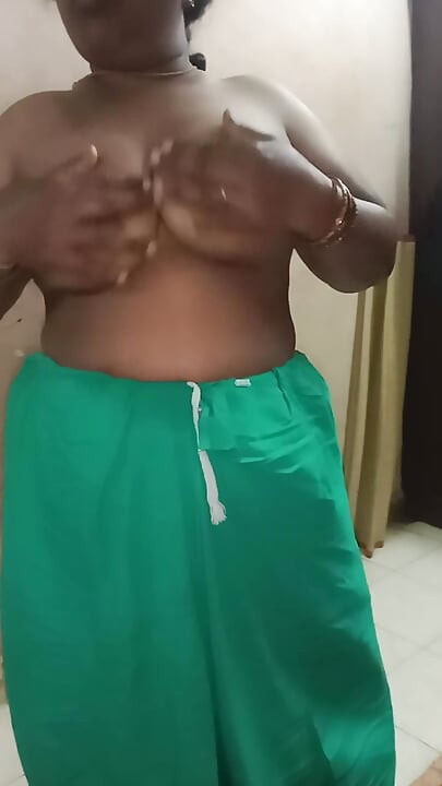 Tamil Woman Pretends to Take off Her Clothes in Front of Her Husband