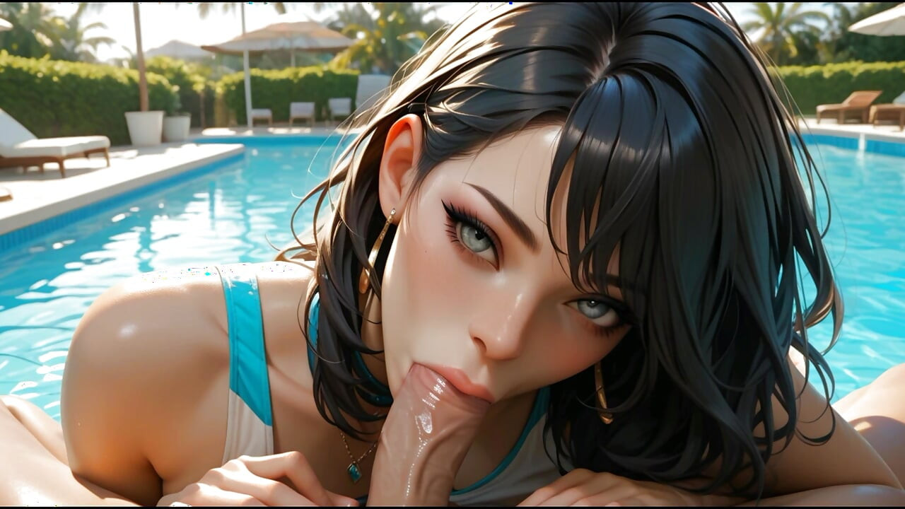 Mary Haciendo Mamadas En La Piscina (PleasureSex16)