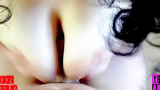 Meine stiefschwester mit dicken titten wartet zu hause heiß auf mich und reitet mich im sattel, bis ich ihr gesicht mit sperma babyLuna939 teil2 fülle