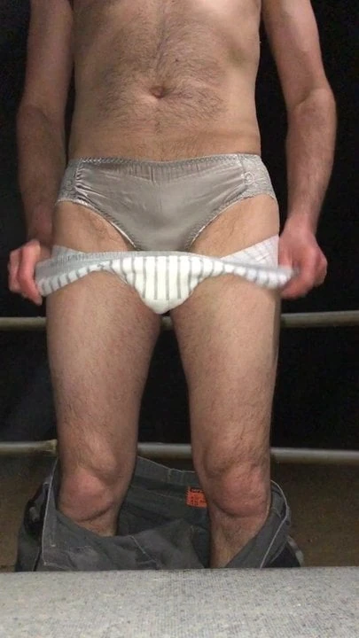 New silk panties ... Part 1