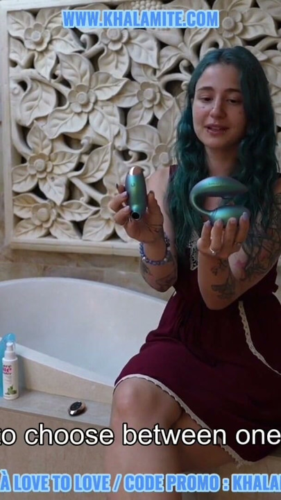 This Love To Love Sex Toy Unboxing Made Me Want To In My Swing Seat - French Vlog KHALAMITE | Clip 1