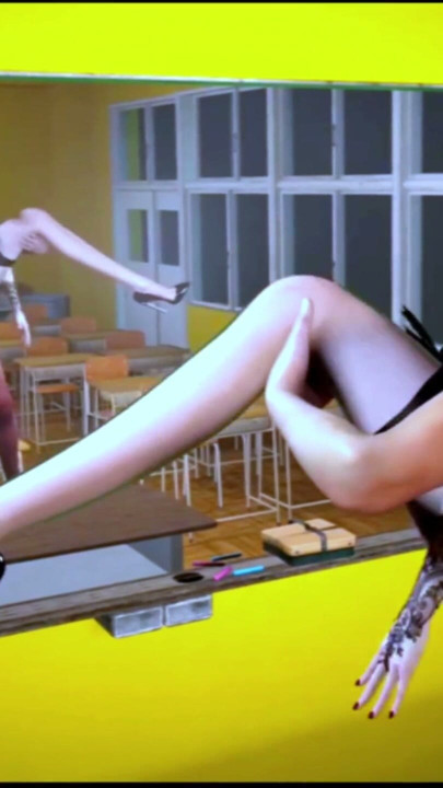 İki öğretmen sınıfta sikiliyor - sansürsüz hentai 3d v429 | Bölüm 3