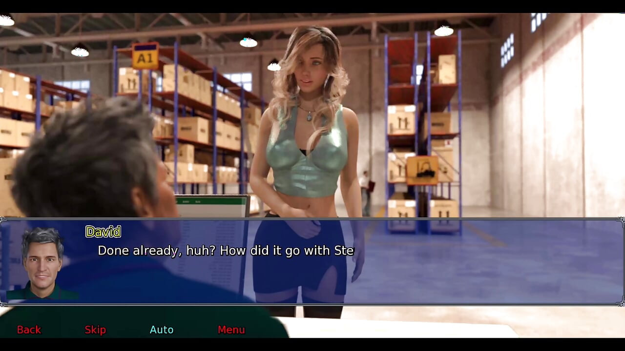 زوجة المكتب #11: غادر جيسون ستايسي بفم مليء بالمني