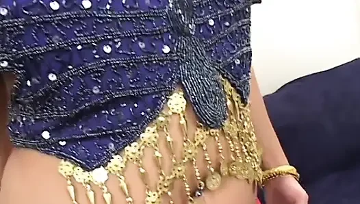 Horny indian teen is double teamed by two studs in threesome