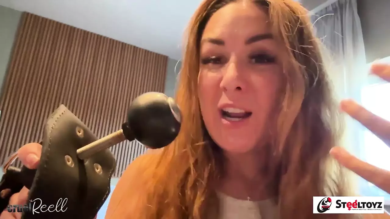 体验极端：通过残酷的 Reell 玩捆绑SM 游戏的极端堵嘴