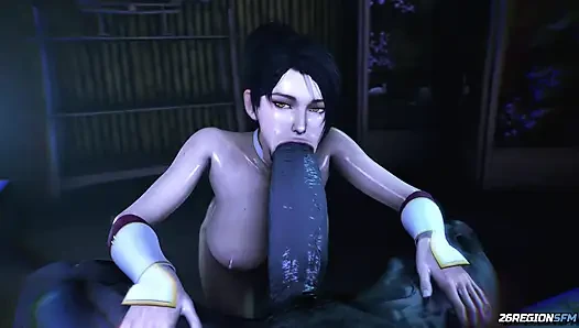 Momiji vs Raidou