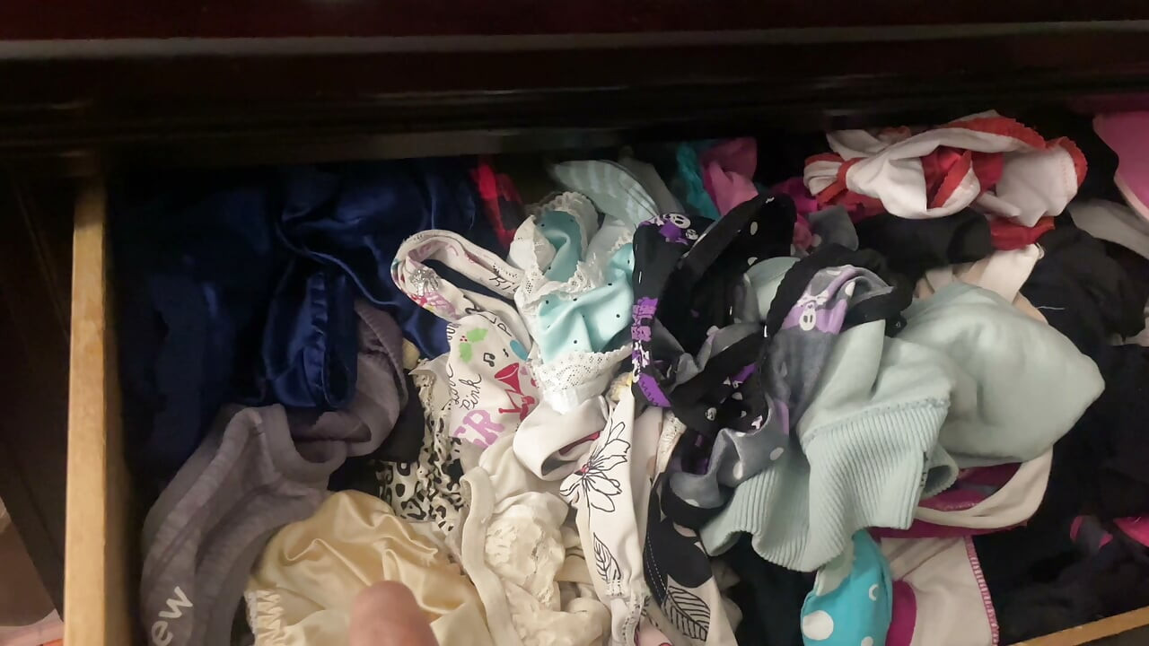 Chronicles Of a Panty Raider - The Pink Satin Bikini With The Black Hearts