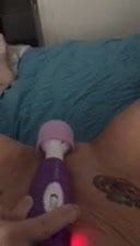 Wife pleasuring herself