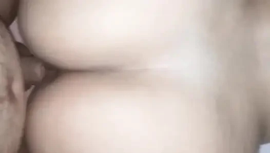 Desi Pakistani girl beautiful view of her ass during romance