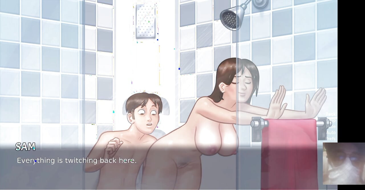 Milf Step-Mom Debbie All Shower lewd Scenes! summer time saga new update