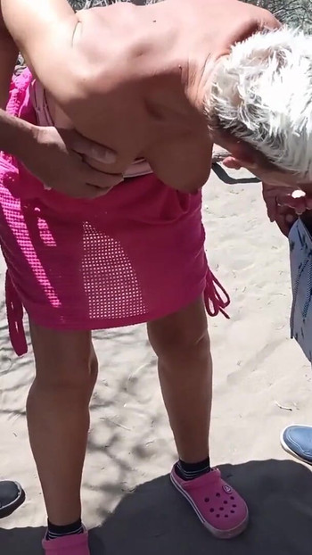 Epic moment from "CoraBitch in the dunes of Maspalomas in Gran Canaria"