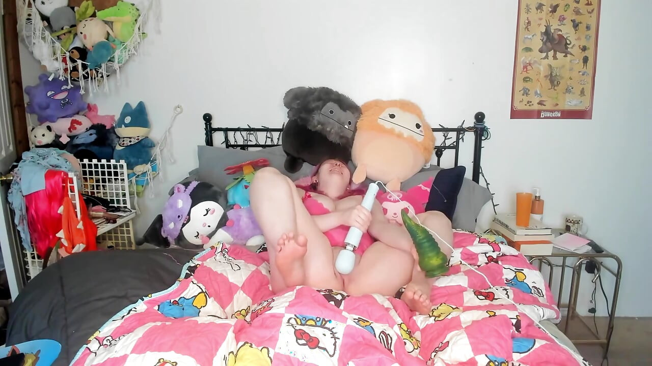 Intense Fantasy Dildo Orgasms