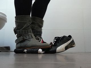 Sepatu boots crush puma drift cat sneakers