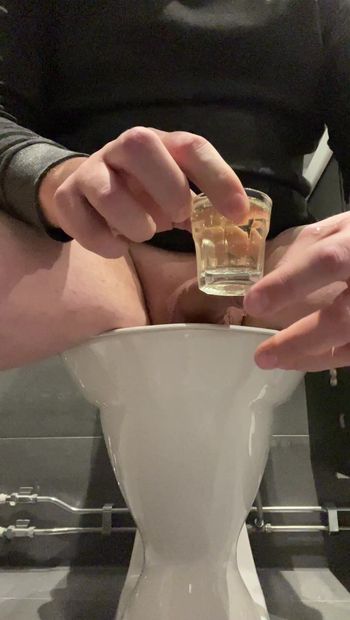 Drinking my own piss for the first time!