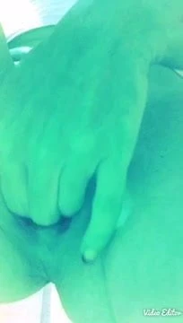 Mature anal sub stretching her pussy out for her master