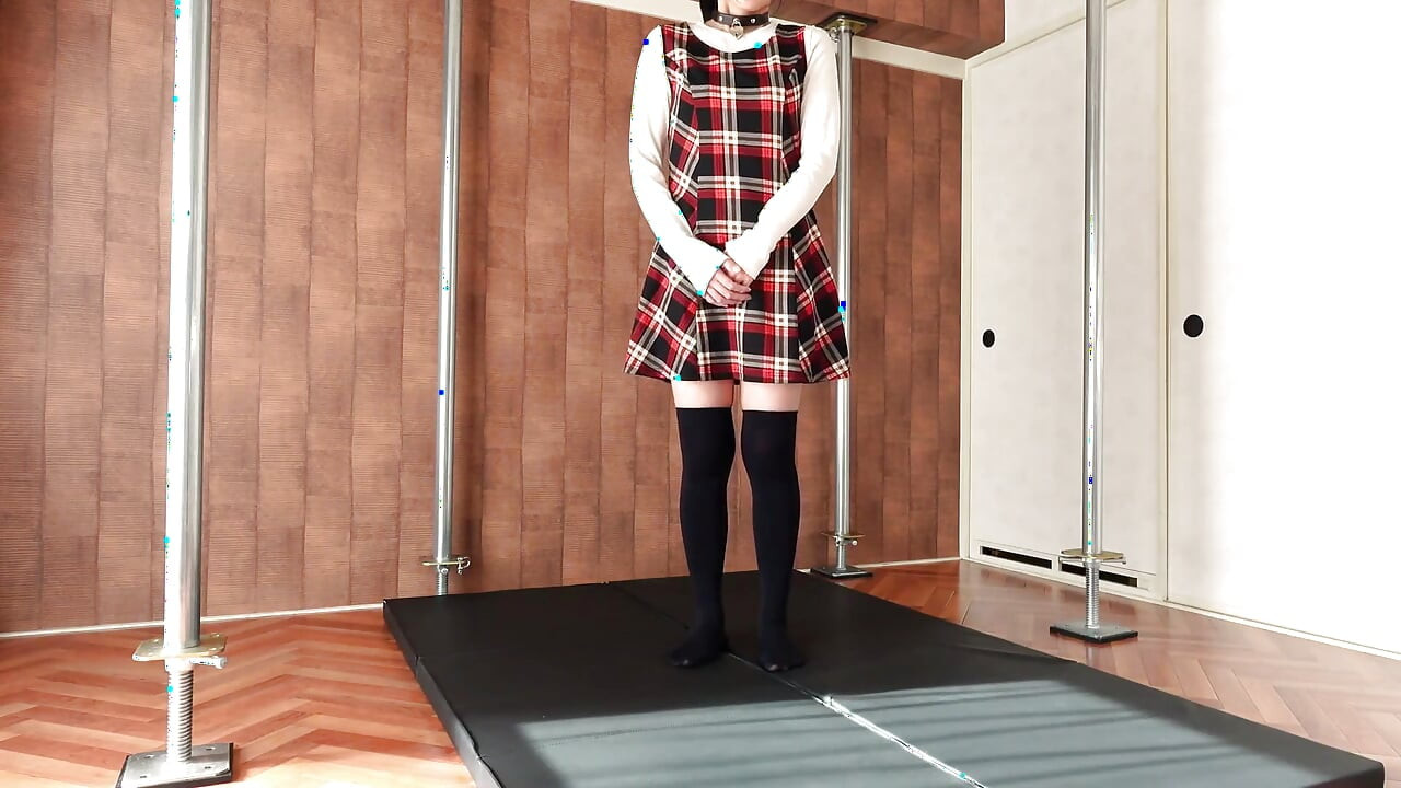 Private Video Shoot. a Dominant-submissive Girl Is Tied up