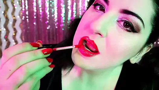 100 Lapisan Asmr Ciuman Lipgloss