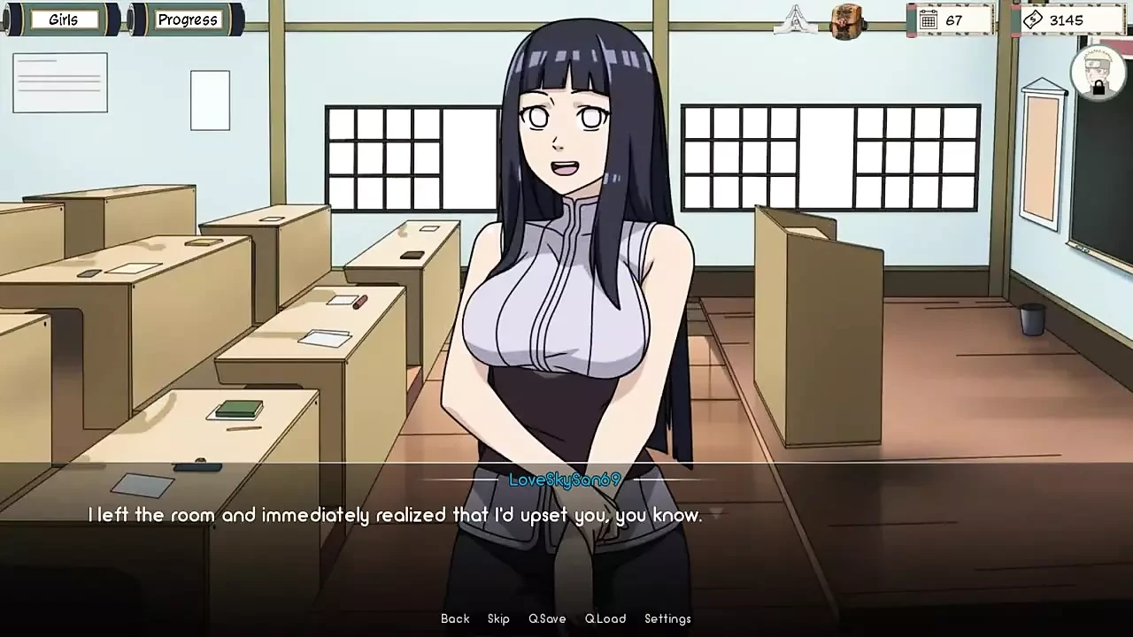 Kunoichi Εκπαιδευτής - Naruto Εκπαιδευτής v0.21.1 Μέρος 110 Hitana γαμήθηκε καλά στην τάξη από Loveskysan69