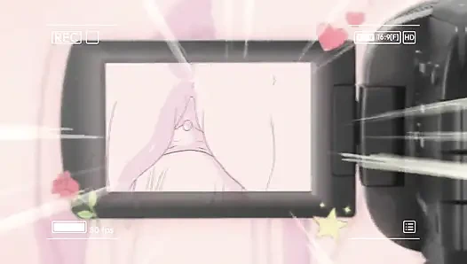 Hinata şişman bir yarağı sıvazlıyor ve amını parçalıyor