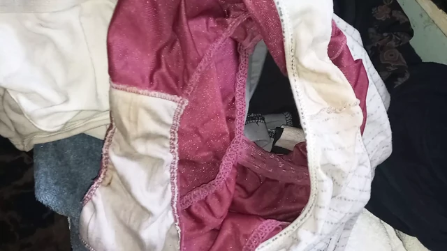 Smelling &amp; Licking Wife Dirty Panties