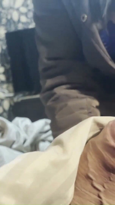 Deepthroat, Masturbation & Cum on My Fur Hooded Downjacket – Satin Fetish in Bed | Clip 1