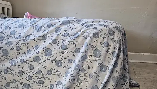 Mastrubation pierced pussy in fishnet panties