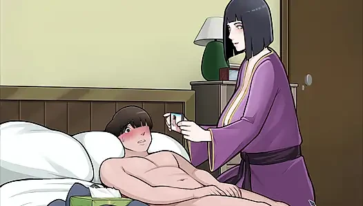 Stepmom Help to Masturbate To make me feel Good