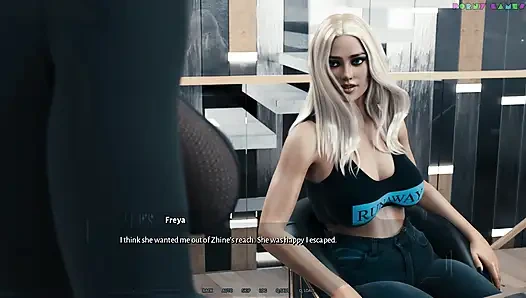 Cybernetische Verführung durch 1thousand - unerwarteter dreier, anal und in folge blasen 34