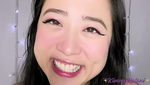 Aku pengen kamu crot di wajahku -asmr joi- kimmy kalani