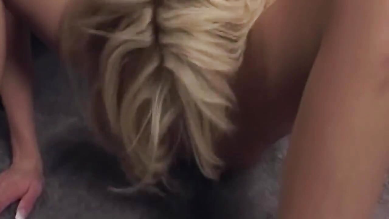 Mature Blonde MILF Swallows Thick Cock and Gets Facial