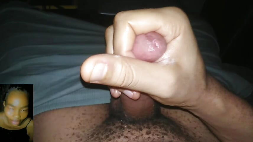 Masturbating with my girlfriend on a video call