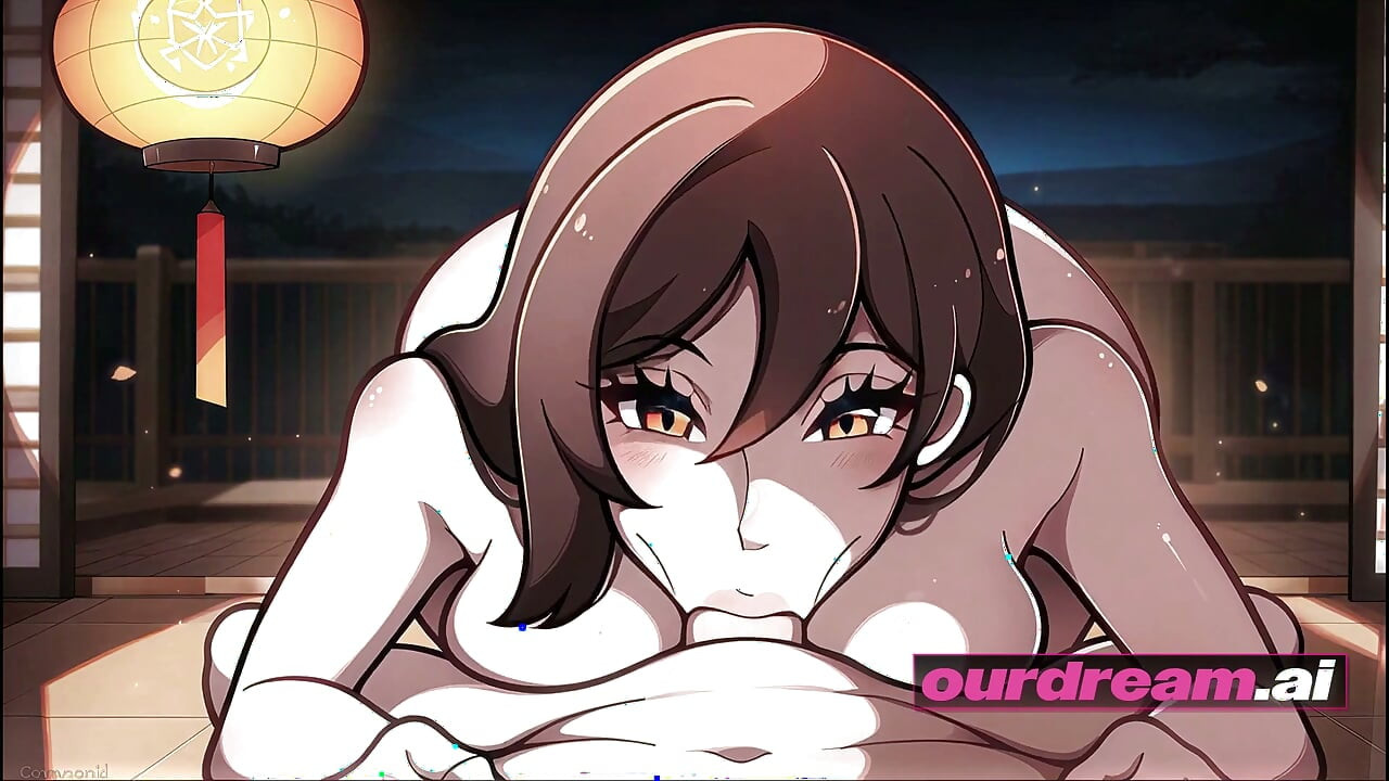 ourdream - Watch Her Slip Out of the Yukata: Auburn Anime Beauty Under Festival Lanterns