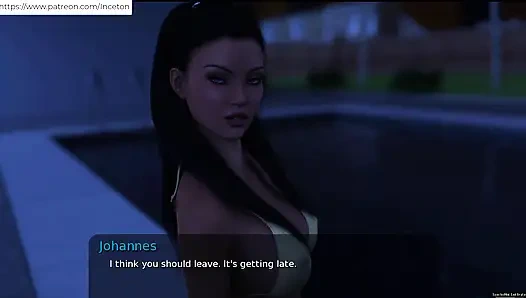 Summer with Mia - Getting handjob at the pool